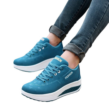 Alice  - Stijlvolle Wedge Sneakers voor Dames met Hoog Comfort