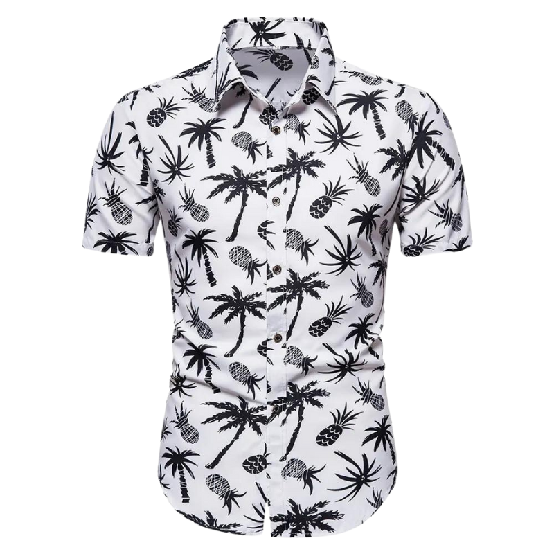 Abel – Elegant Hawaï-poloshirt voor heren