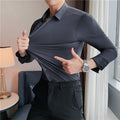 AirFit - Tijdloos Elegant Stretch Anti-Kreuk Blouse voor Heren