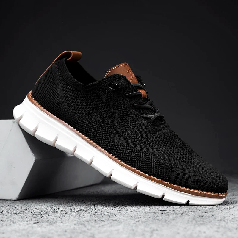 DynamicFit -Ademende Stijlvol Modern Mesh Sneakers voor Heren