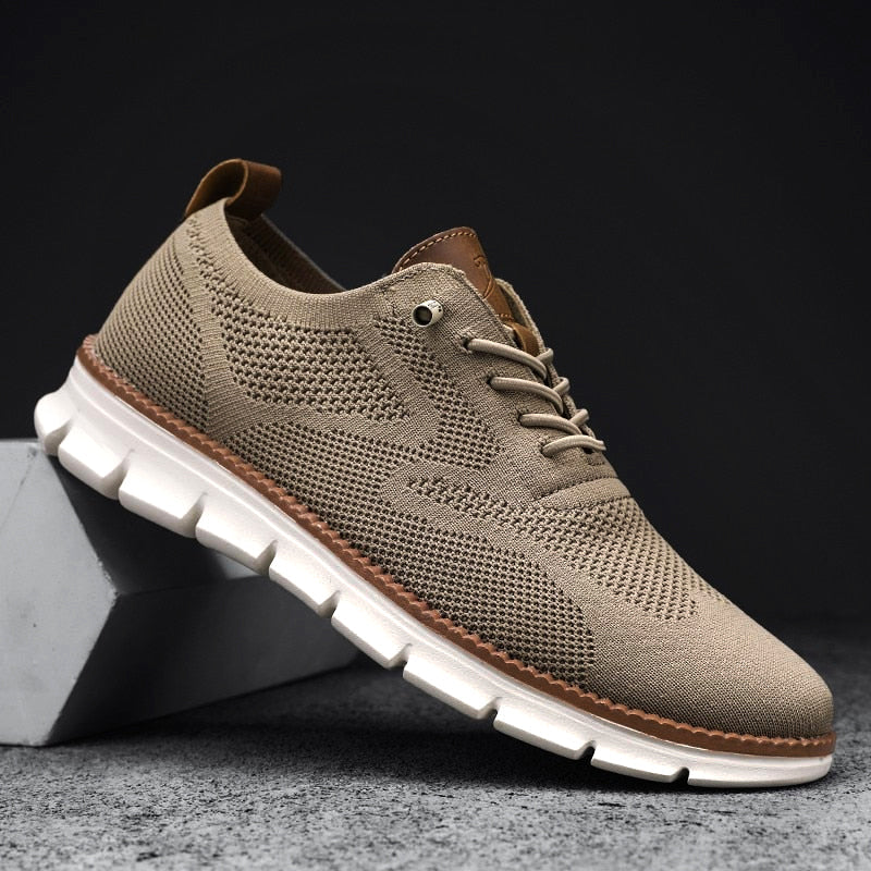 DynamicFit -Ademende Stijlvol Modern Mesh Sneakers voor Heren