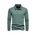 Ellington klassiek poloshirt met lange mouwen