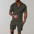 Hugo herenpolo en shorts zomerset