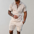 Hugo herenpolo en shorts zomerset