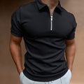 Idris Luxe lente/zomerpolo met rits