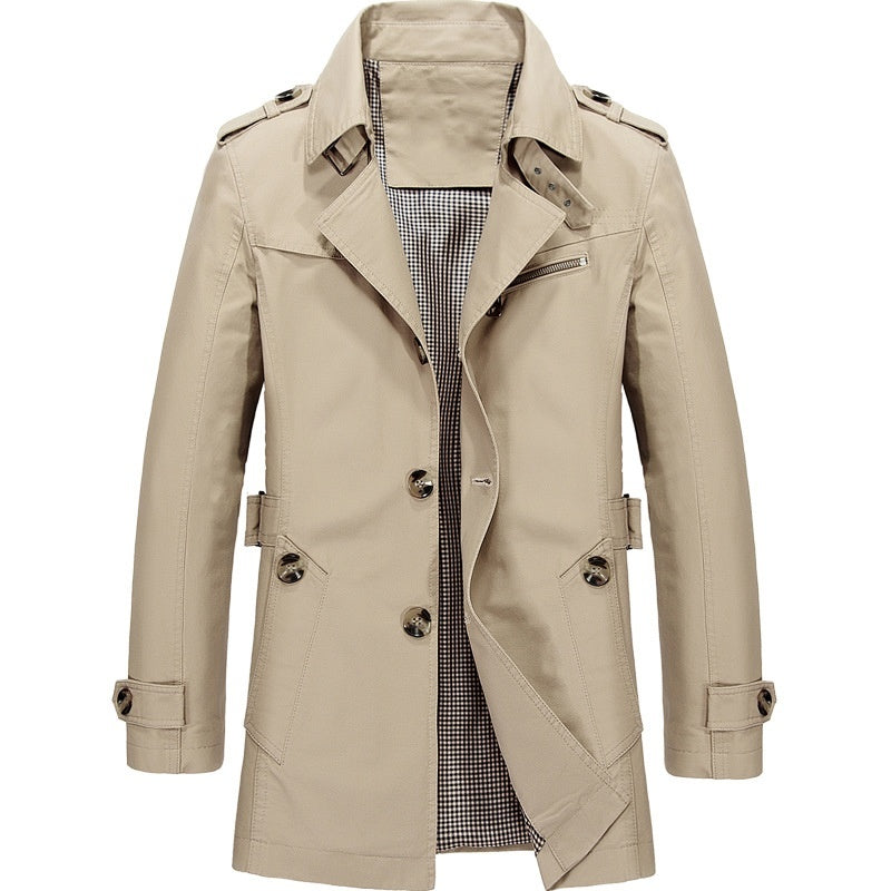 Jaron - Stijlvol Tijdloos Business Trenchcoat