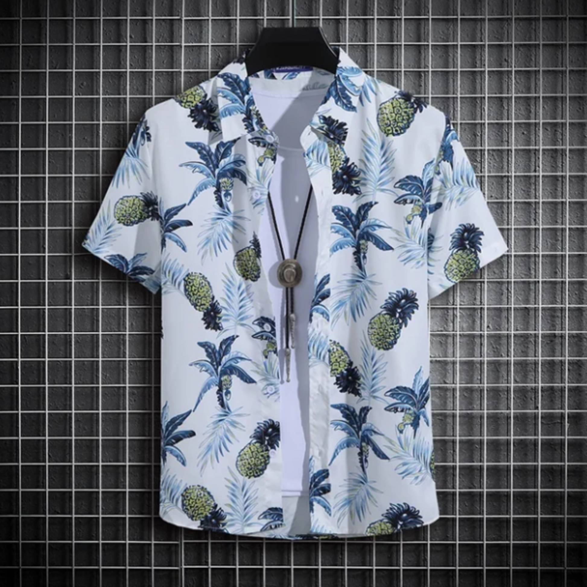 Kazuki – Hawaiiaanse blouse voor heren