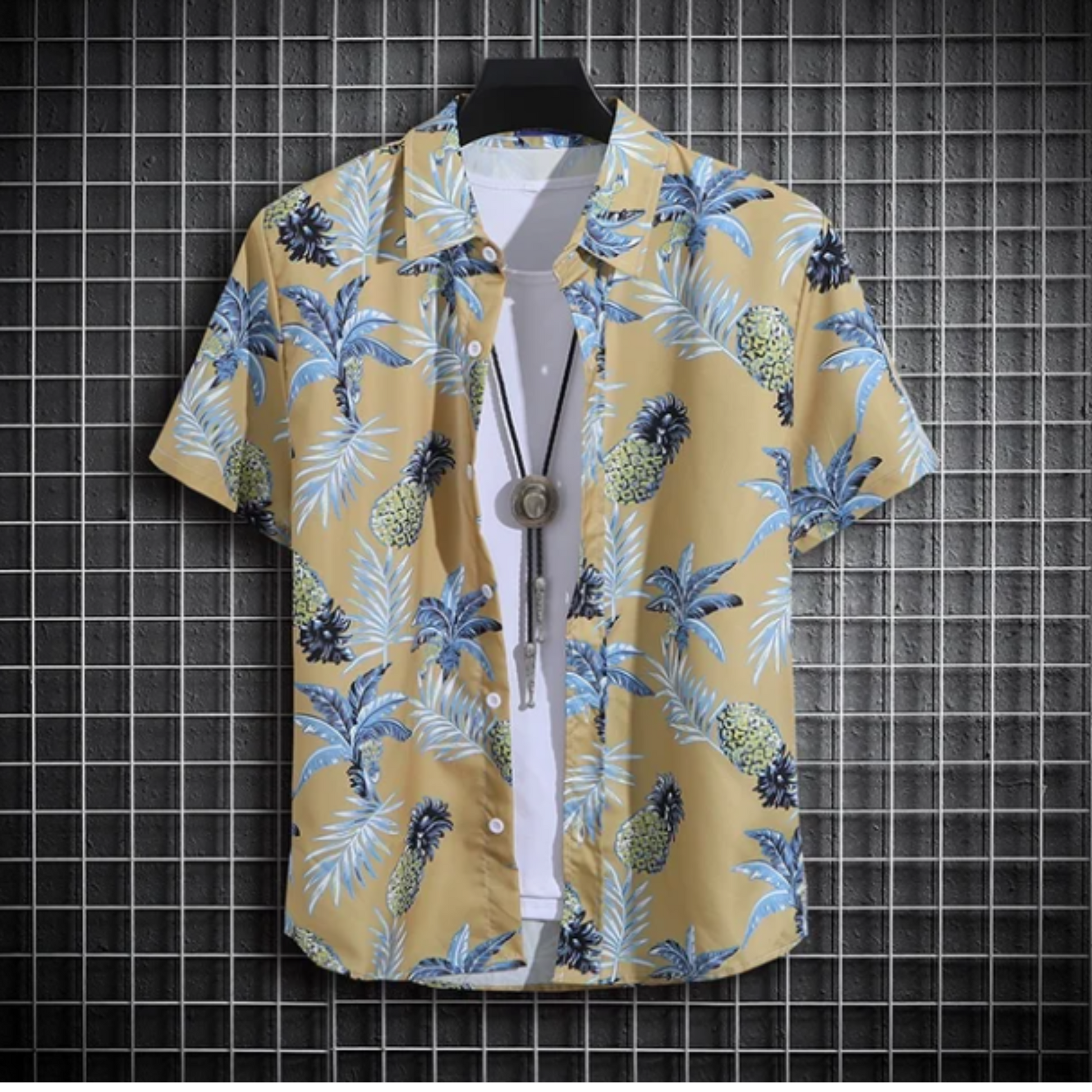 Kazuki – Hawaiiaanse blouse voor heren