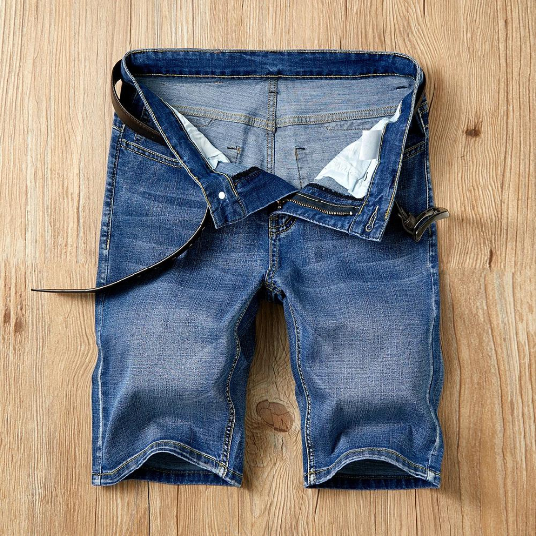 Petros – Casual zomerdenimshort voor heren