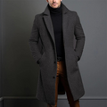 Simon – Casual lange trenchcoat voor heren