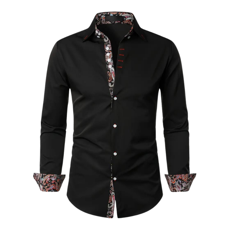 Sven – Moderne en elegante feestblouse voor heren