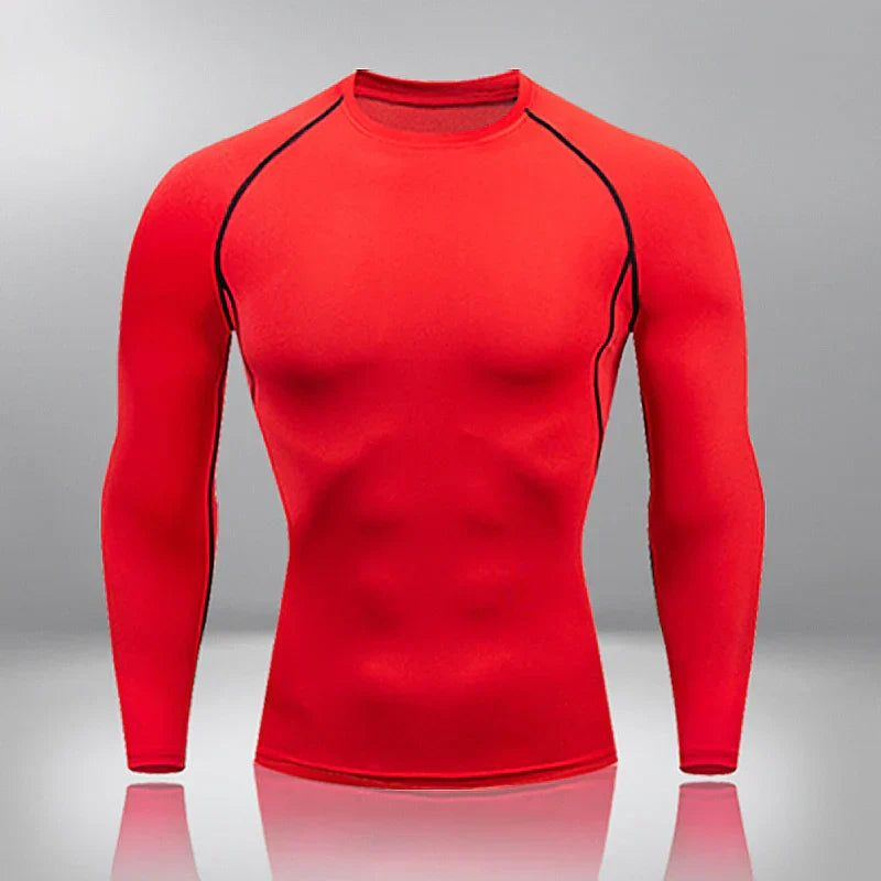 Uri - Dynamic Compression Muscle Fit heren-T-shirt