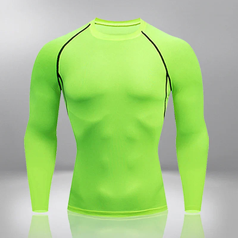 Uri - Dynamic Compression Muscle Fit heren-T-shirt