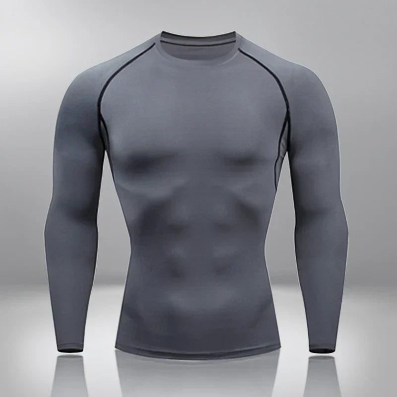 Uri - Dynamic Compression Muscle Fit heren-T-shirt