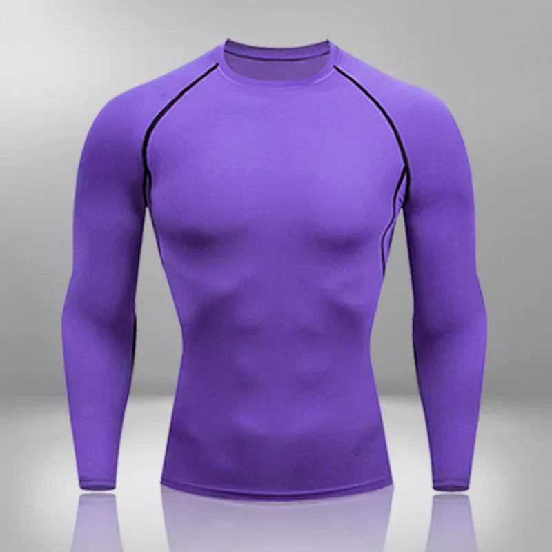 Uri - Dynamic Compression Muscle Fit heren-T-shirt