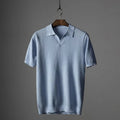 Xavier herenpoloshirt met V-hals