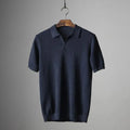 Xavier herenpoloshirt met V-hals